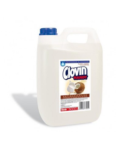 Mydło w płynie CLOVIN mleko i kokos 5L-4153