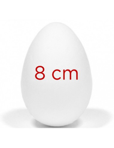 Jajka styropianowe 8 cm-3868