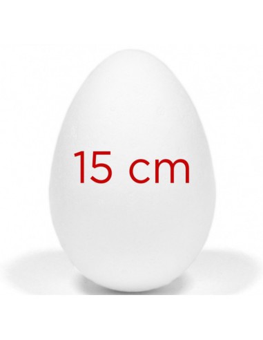 Jajko styropianowe 15 cm-3872