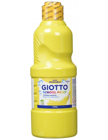 Farba tempera 500ml GIOTTO żółta-5102