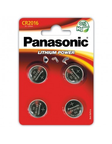 Baterie PANASONIC CR2016 L 4 szt. 3V