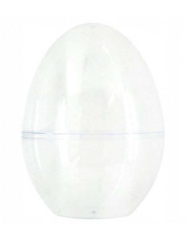Jajko akrylowe stojące dwuczęściowe 15cm- 5 szt.