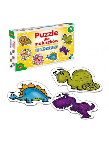 Puzzle dla maluszków- Dinozaury Alexander