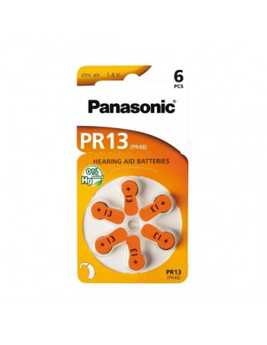 Baterie PANASONIC PR13 L 6 szt. 1.4V