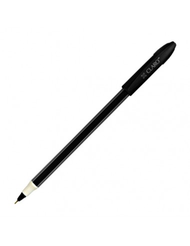 Długopis skuwka CLARO SCHOLAR 5 star blue czarny 0,6 mm