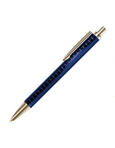 Długopis automatyczny niebieski 0,7 mm aluminiowy