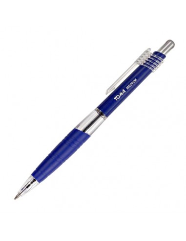 Długopis TOMA MEDIUM automatyczny niebieski 1,0 mm