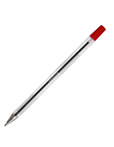 Długopis na skukę plastikowy 0,5 mm czerwony PROFICE