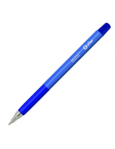 Długopis trójkątny MemoBe niebieski gumowy uchwyt