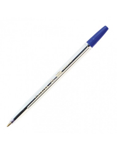 Długopis ze skuwką CORVINA niebieski