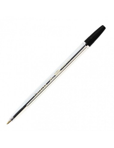 Długopis ze skuwką CORVINA czarny