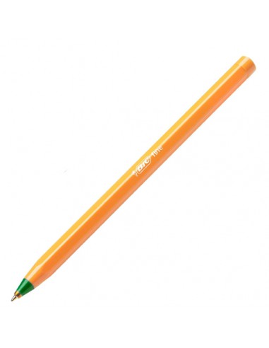 Długopis BIC Fine ORANGE zielony 0,8 mm