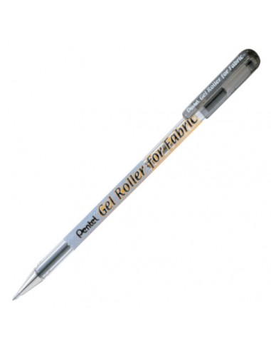 Długopis żelowy do tkanin BN-15 Pentel czarny