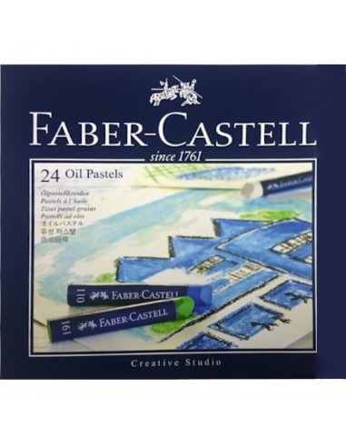 Pastele olejne Creativ Studio 24 kol. Faber-Castel