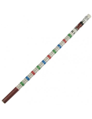 Ołówek z tabliczką mnożenia z gumką MF16441 SDM