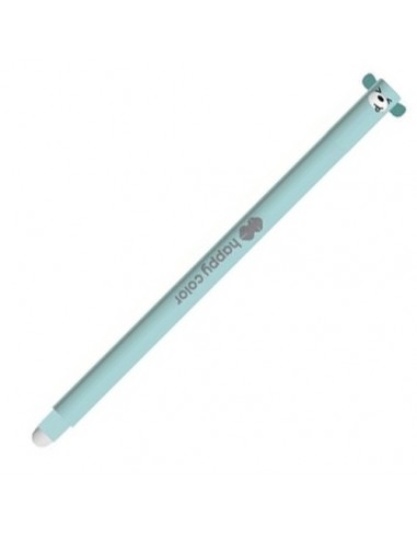 Długopis zmywalny 0,5mm niebieski USZAKI HC pastelowy