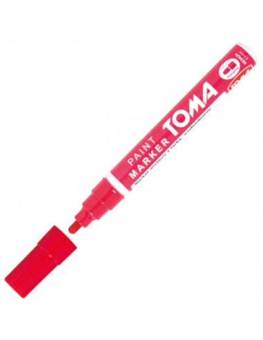 Marker olejowy TOMA czerwony TO-440