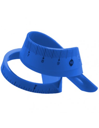 Linijka elastyczna niełamliwa niebieska 20cm TETIS