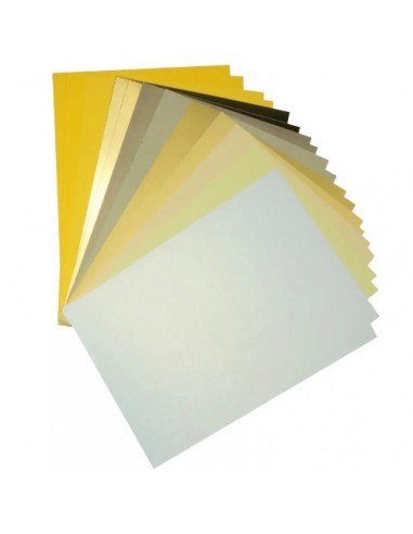 Zestaw papierów kolorowych żółtych pak.20A5