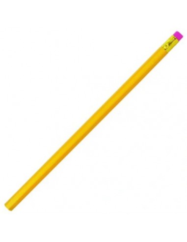 Ołówek żółty z gumką