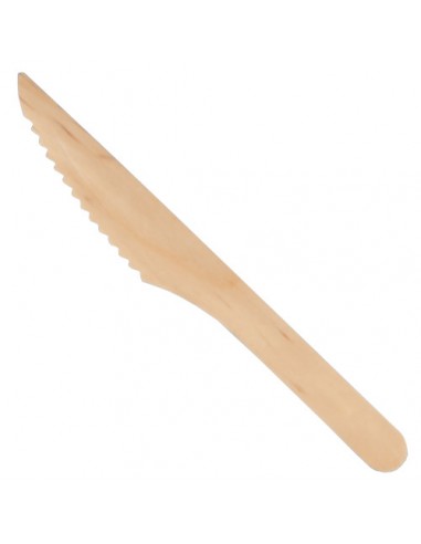 Nóż drewniany 16,5 cm 100szt