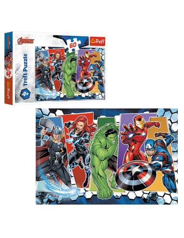 Puzzle "60 - Niezwyciężeni Avengersi" Trefl