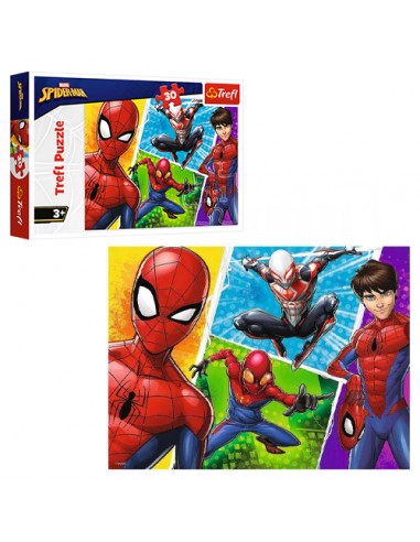 Puzzle "30 - Spider Man i Miguel" Trefl