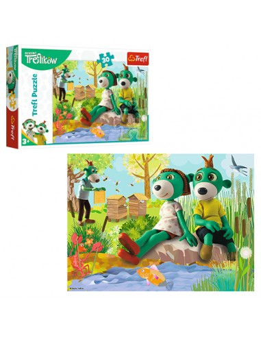 Puzzle "30 - Trefliki nad stawem" Trefl