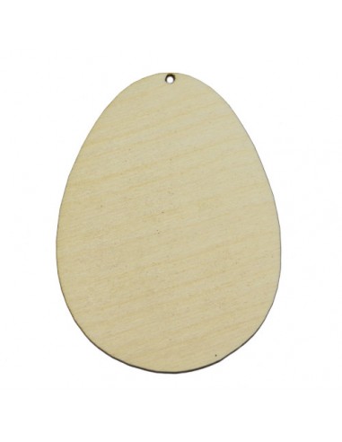 Drewniane Jajko Wielkanoc Scrapki 15cm 1szt