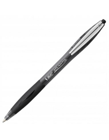 Długopis automatyczny BIC Atlantis czarny