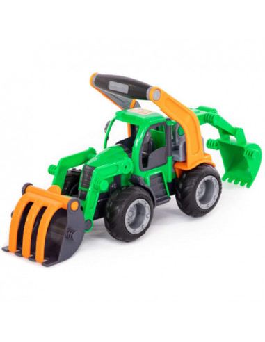 Traktor- ładowarka z łyżką Grip Trucks