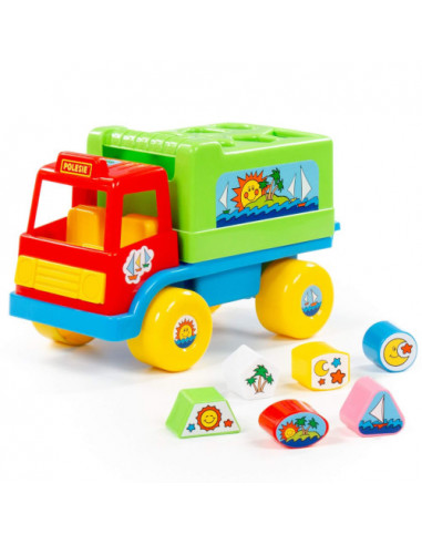 Zabawka edukacyjna Ciężarówka "Zabawa" sorter kształtów