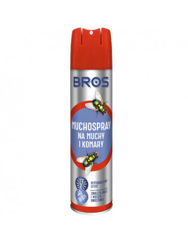 BROS Muchospray spray na muchy i komary 400ml