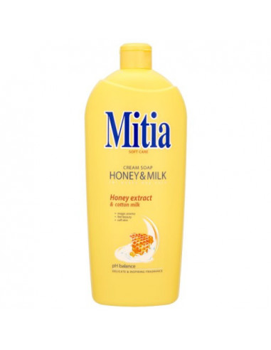 Mydło w płynie MITIA Honey & Milk zapas 1L