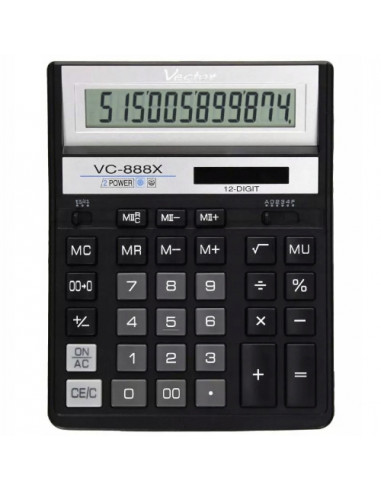 Kalkulator biurowy VECTOR VC-888X BK
