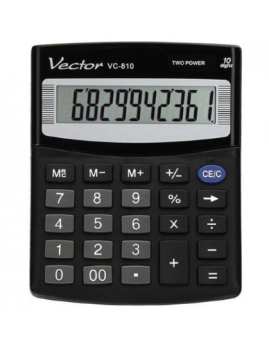 Kalkulator biurowy VECTOR VC-810