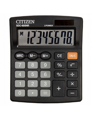 Kalkulator CITIZEN SDC-805NR podstawowy 10x12,5 cm
