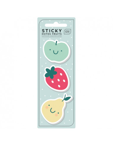 Karteczki samoprzylepne kształty Fruits
