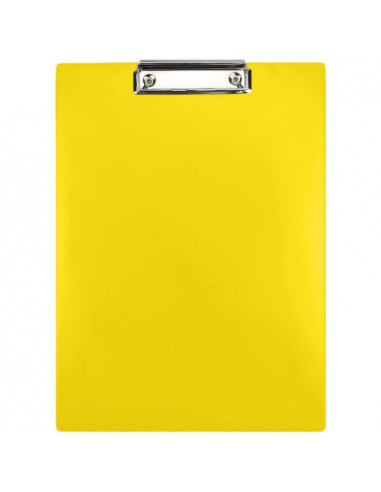 Podkład A4 deska z klipem żółty