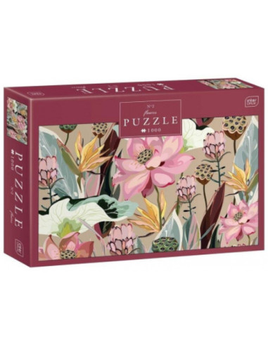 Puzzle 1000 Flowers 2 INT