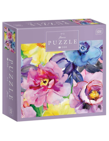 Puzzle 500 Flowers 2 INT