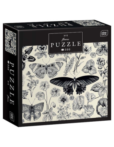 Puzzle 500 Flowers 3 INT