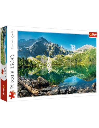 Puzzle "1500" Jezioro Morskie Oko, Tatry Trefl