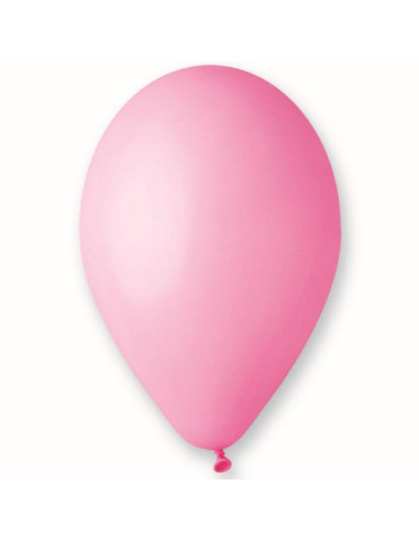 Balony jednobarwne G90 pastel różowe 100 szt.