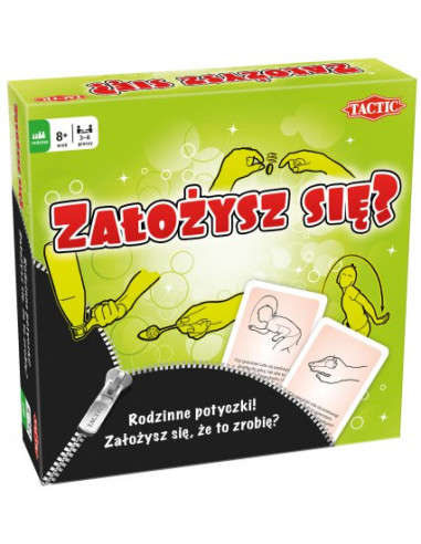 Gra planszowa Założysz się? TACTIC