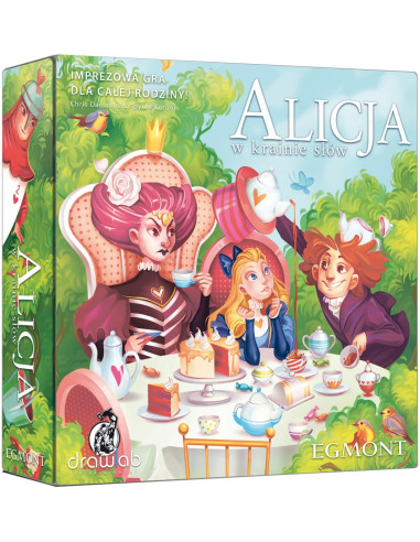 Gra imprezowa towarzyska Alicja w krainie słów Egmont