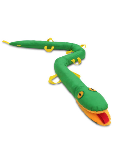 Wąż spacerowy gąsienica zielony AKSON 5m