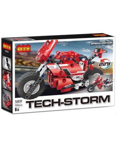 Klocki COGO Motocykl Tech-Storm 300el.