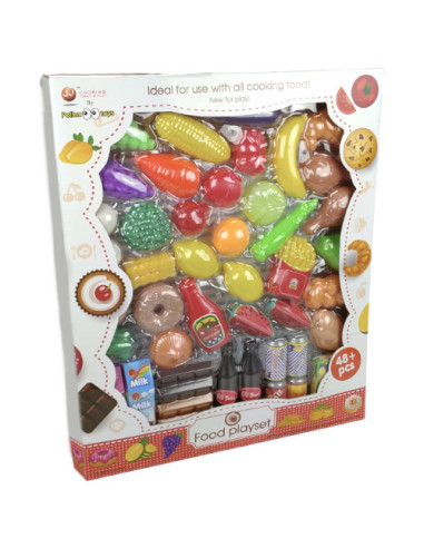 Zabawka zestaw produktów spożywczych warzywa
