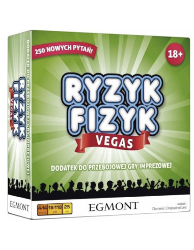 Gra imprezowa quizowa Ryzyk Fizyk Vegas- dodatek do gry